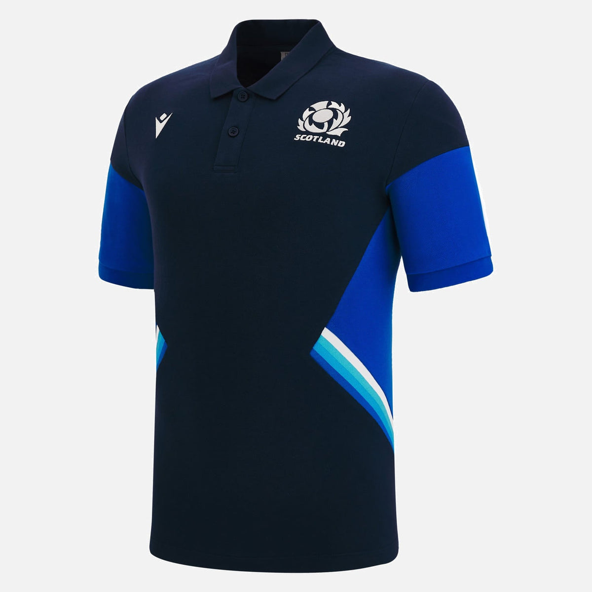 Polo Rugby Scozia Travel Macron 2023