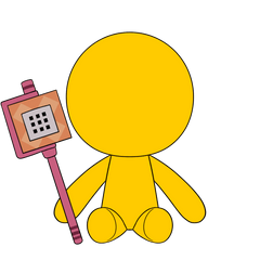 Alan Becker Yellow Plush (9in)