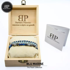 Tris Pack Blu Marine: Un Oceano di Eleganza, Benessere