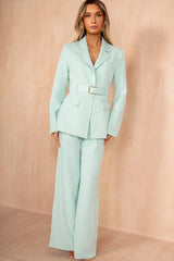 Sheridan Mint Wide Leg Trousers