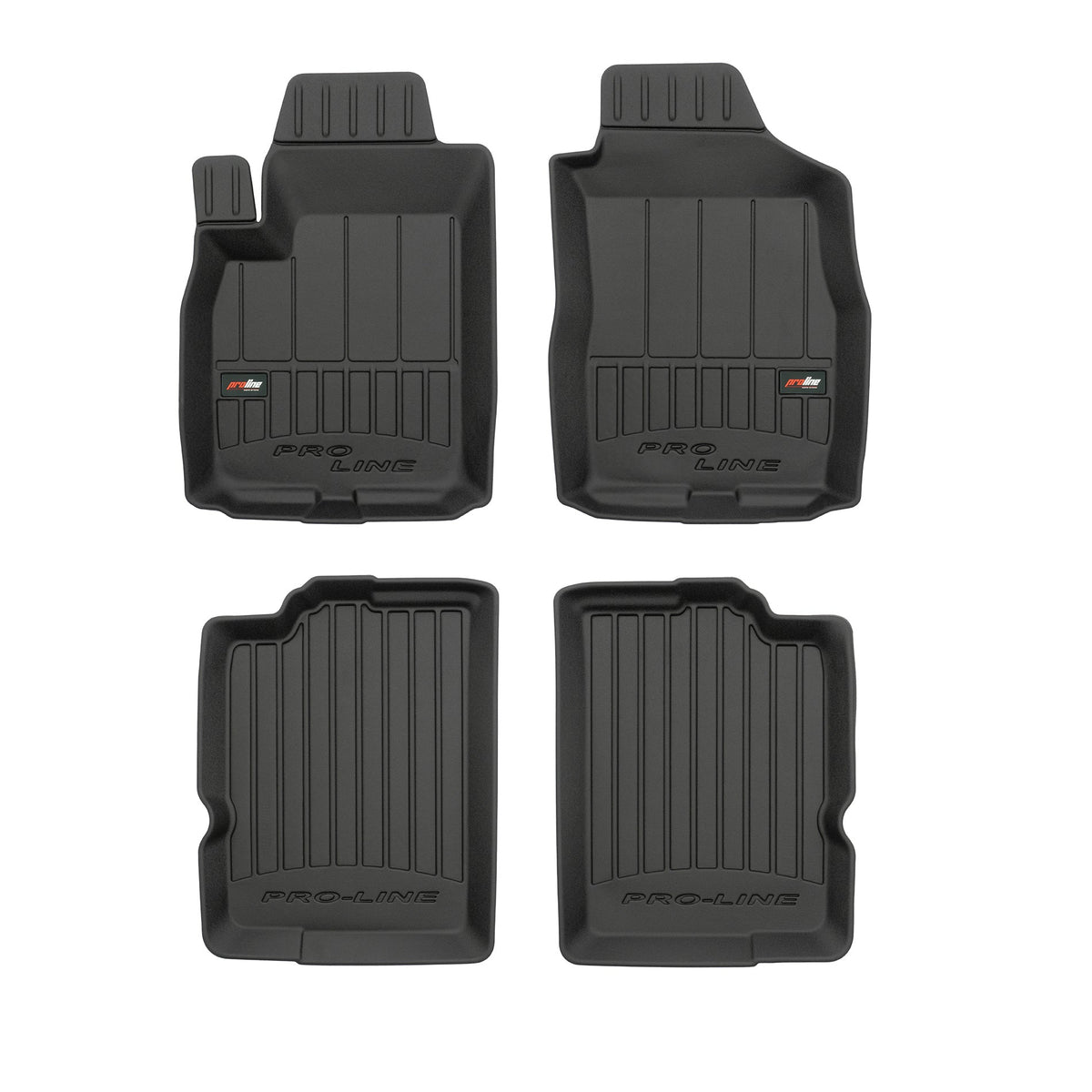 Tapis avec bords relevés Fiat Panda II, fabrication 09.2003 - 12.2012, carrosserie berline #1 - 1