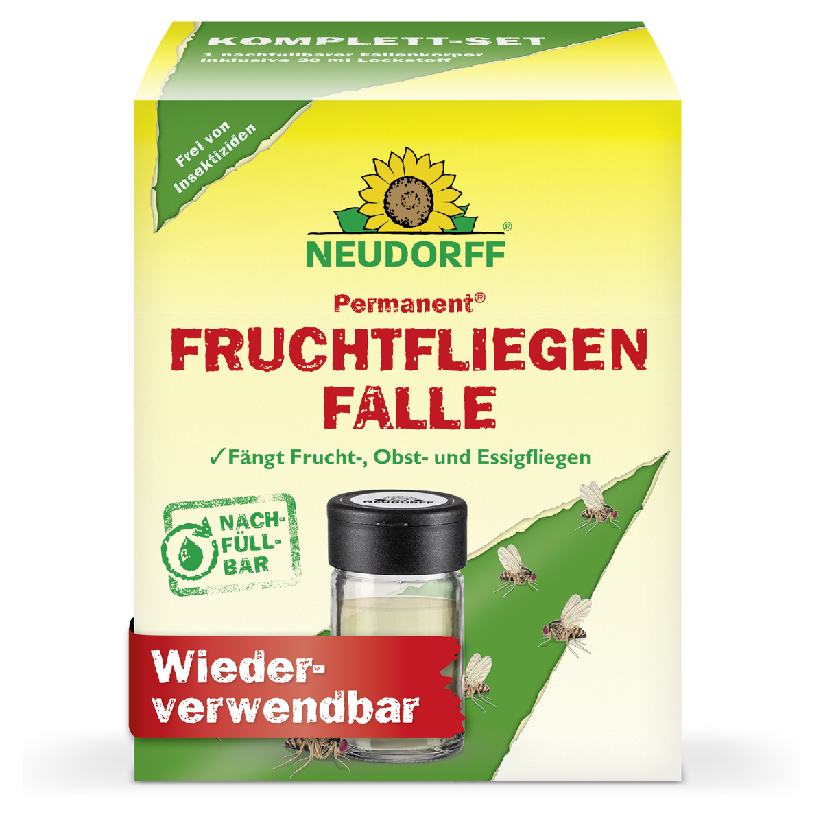 Permanent FruchtfliegenFalle