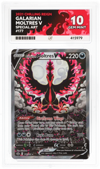 Galarian Moltres V 177 - Ace 10 - Chilling Reign