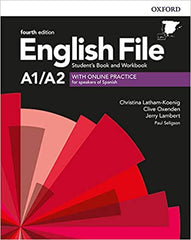 English File A1/A2 - Student's Book + Workbook 4th Edition - 9780194058001