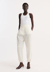 ROHE - Sculptural trousers | off white