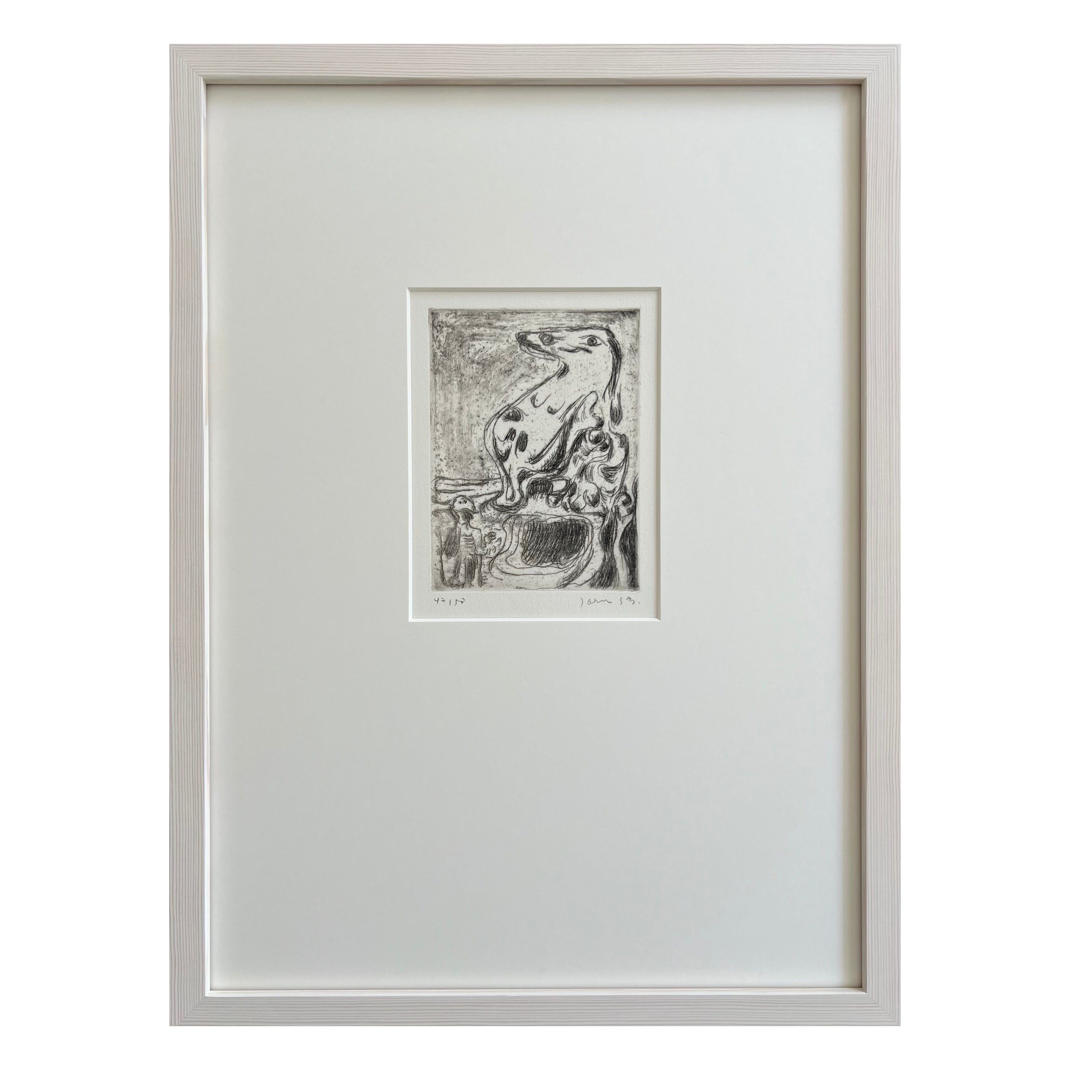 Asger Jorn. “Résistance masculine”, 1953/1961