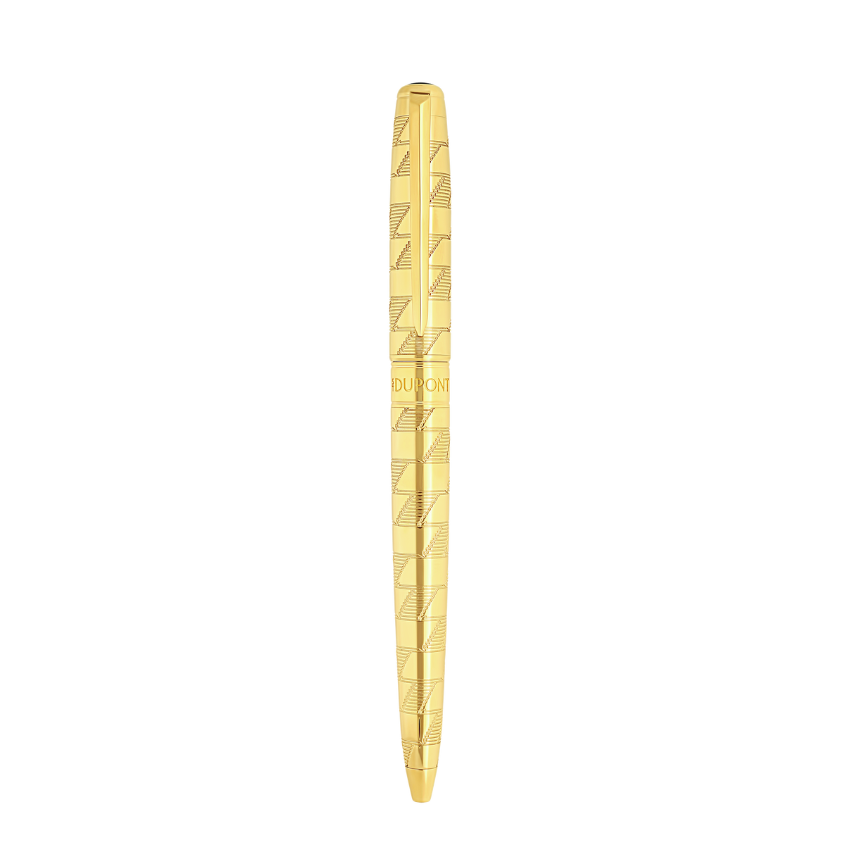 ST Dupont Kugelschreiber Line D Eternity Monogram, Ltd. Edt., Golden