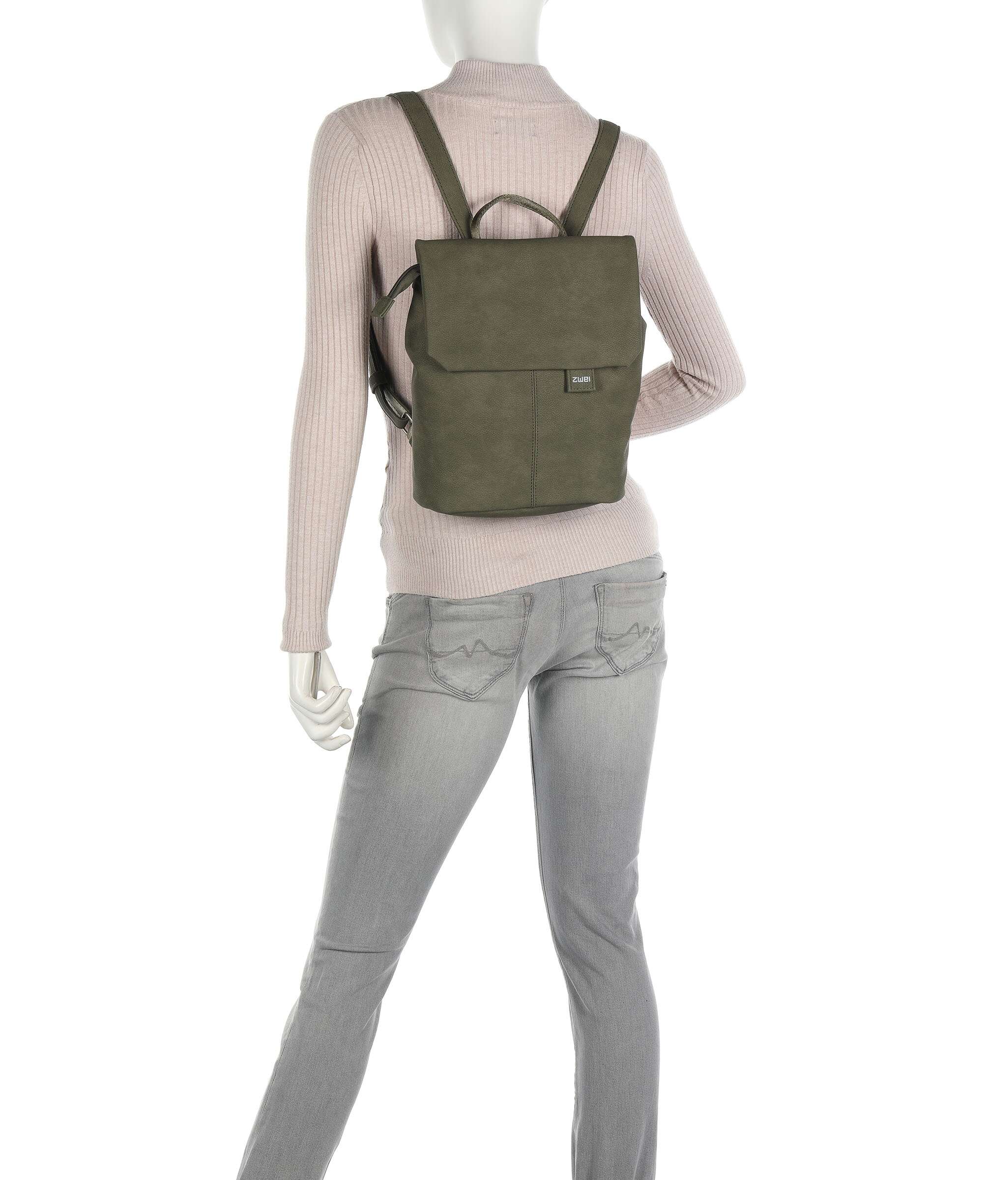 Zwei Mademoiselle.M MR8 Backpack nubuk olive