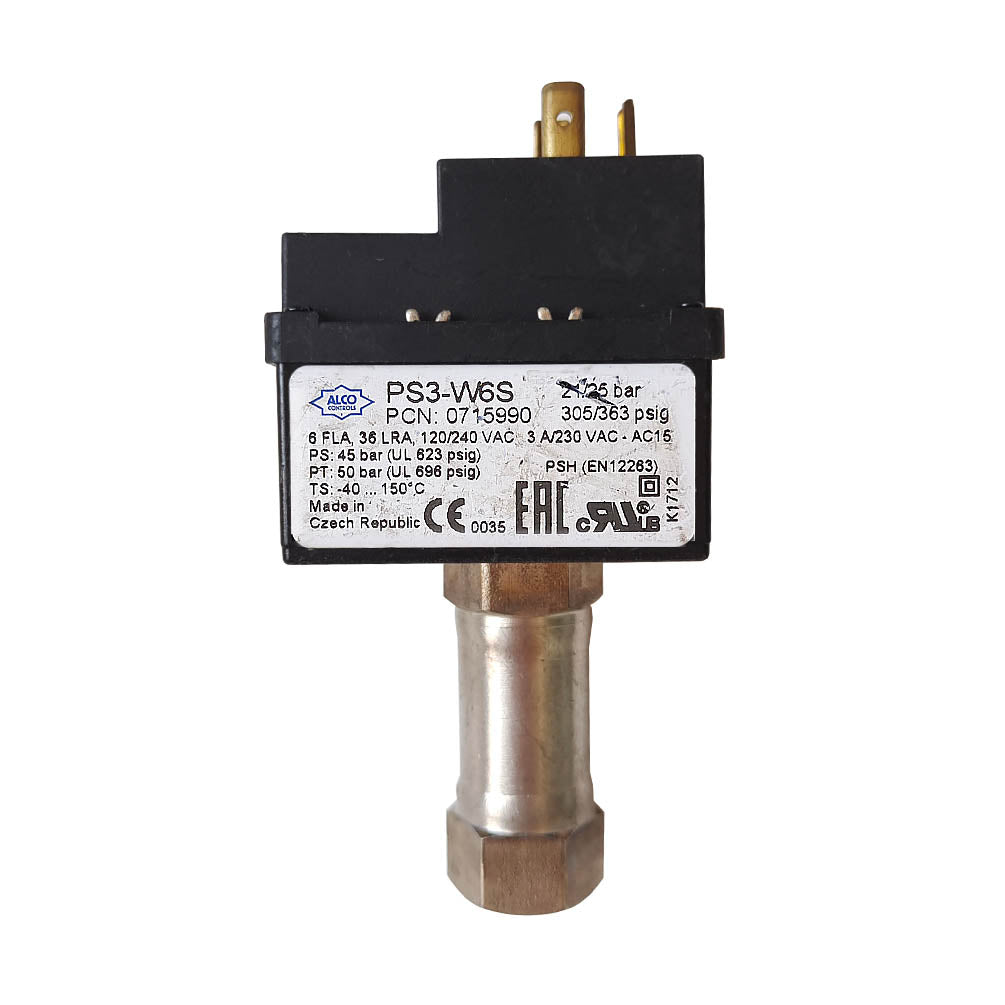 Safety Pressure Switch PS3-A1U 0.3/1.8bar 0745120 for ALCO OEM