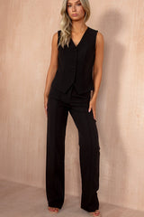Bobbi Black Tailored Waistcoat