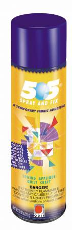 Odif 505 Spray & Fix Temporary Repositionable Fabric Adhesive 14.7 oz