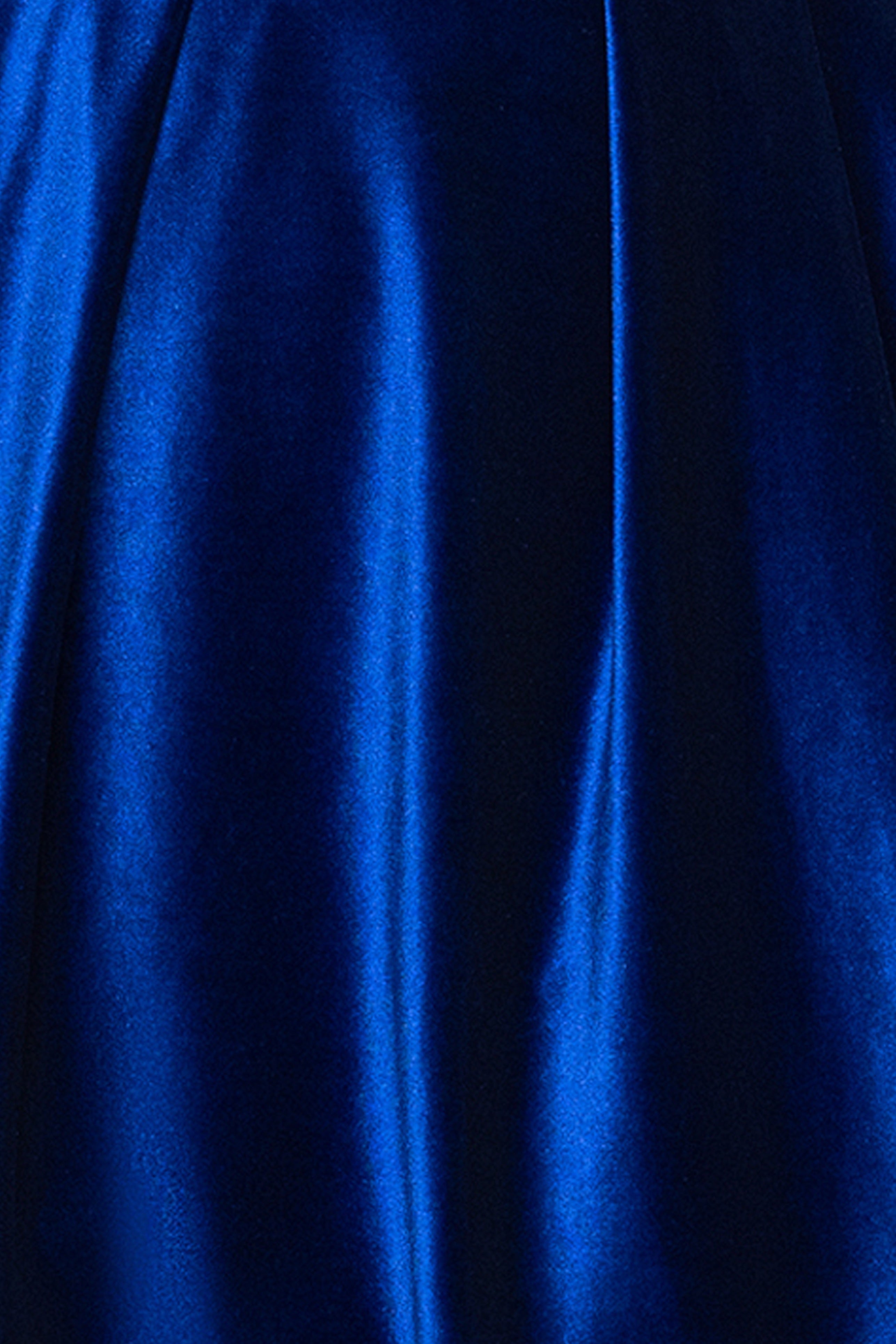Blondie Nites Plus "Ella" Short Velvet Tie Up Back Dress