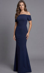 Prom Dresses Formal Mermaid Long Evening Prom Dress Jovani 44729 Navy
