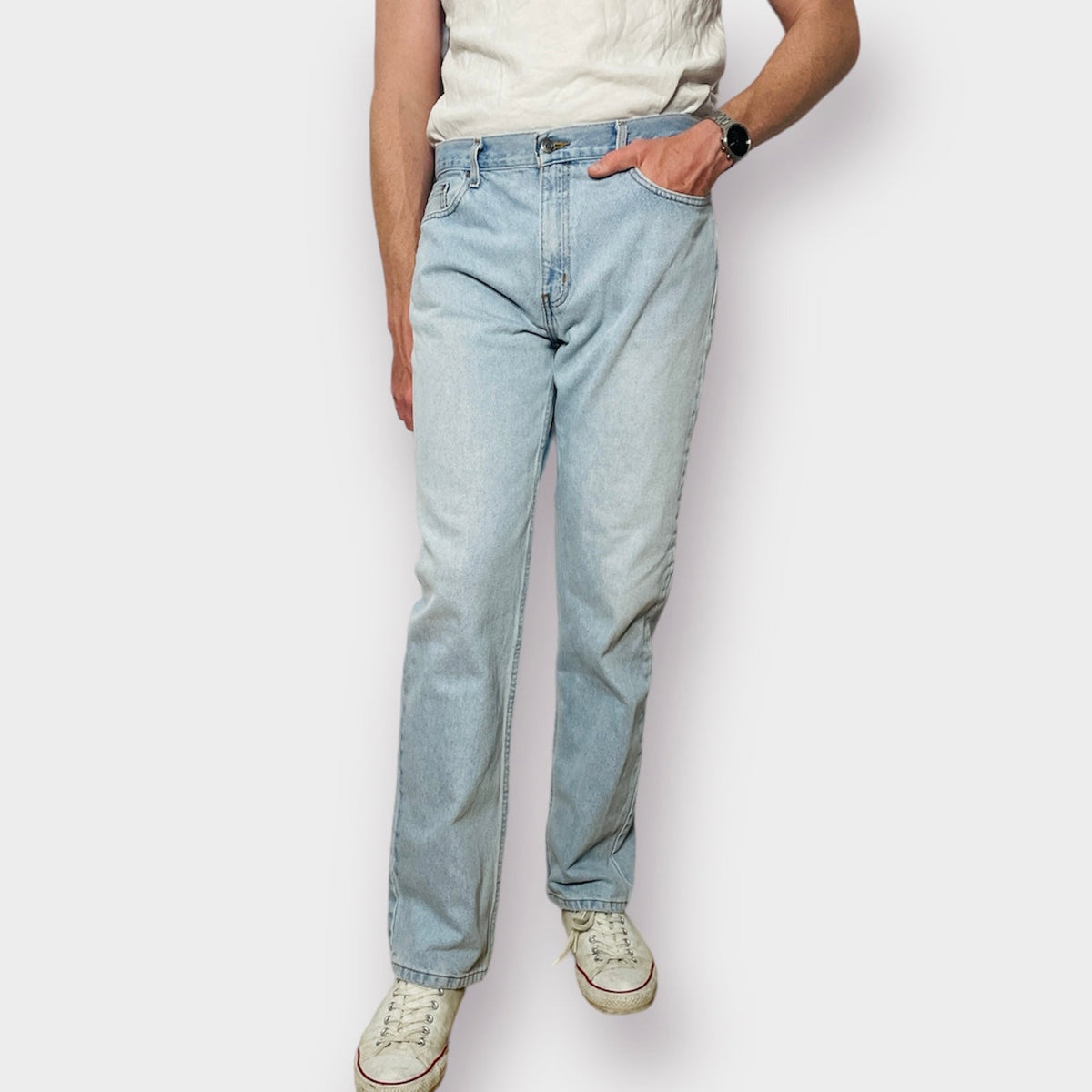 90s George Lightwash Jeans 36x34