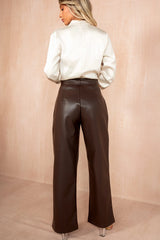 Jolie Champagne Satin Wrap Bodysuit