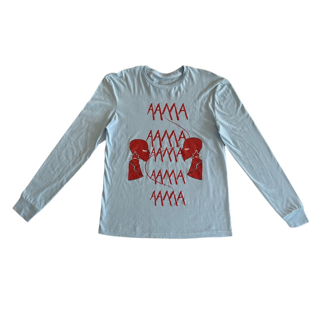 Crewneck Shirt Red Silhouette