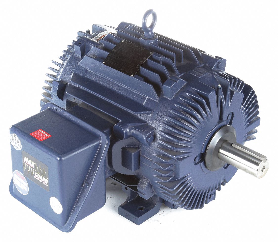 Marathon Motors 60 HP Cooling Tower Motor,3-Phase,1780 Nameplate RPM,230/460 Voltage,Frame 364TV - 364TTTCD16534