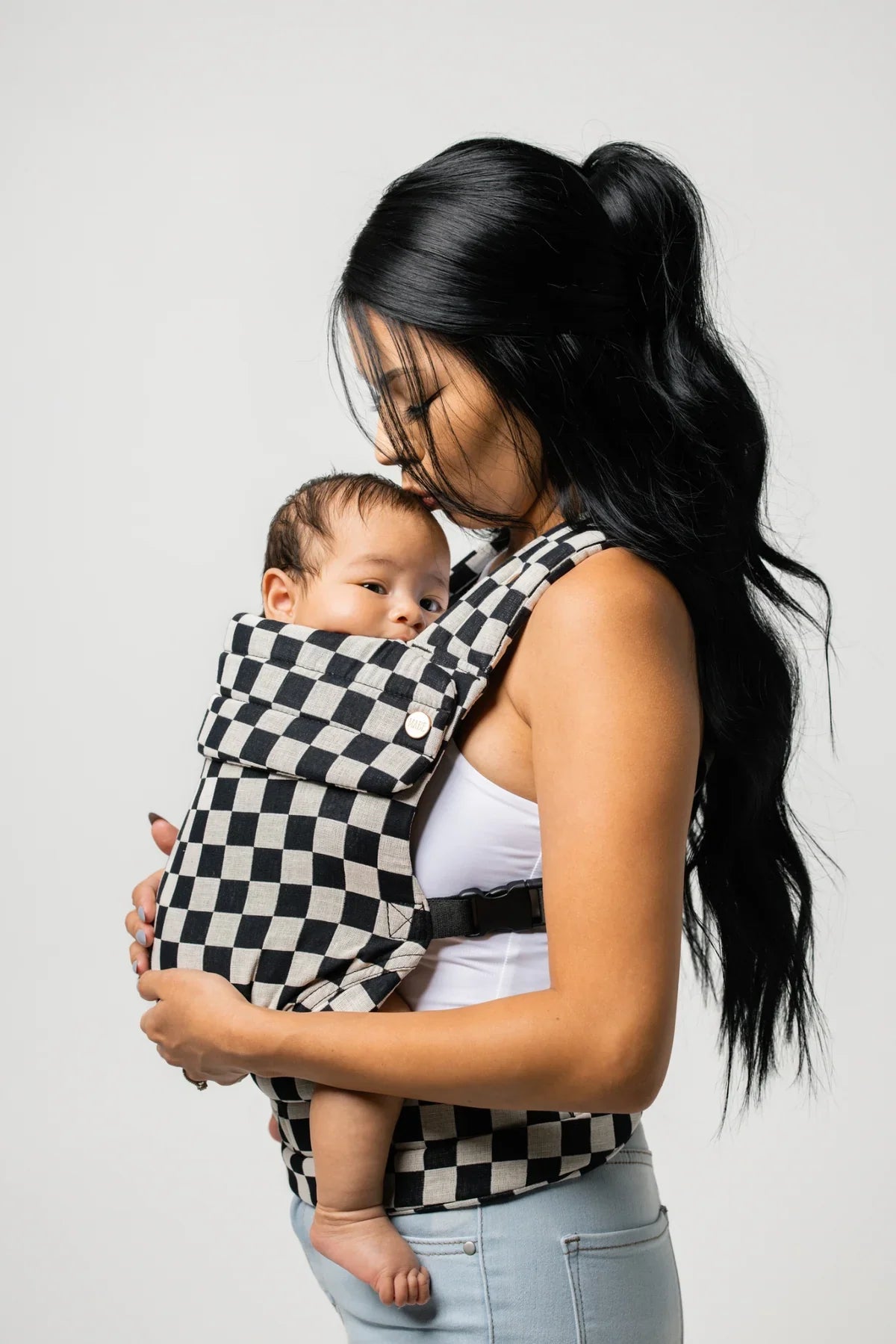 Mabe Baby Carrier-Ebony Check