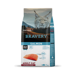 Bravery Salmón Gato Adulto Esterilizado 7(Kg)