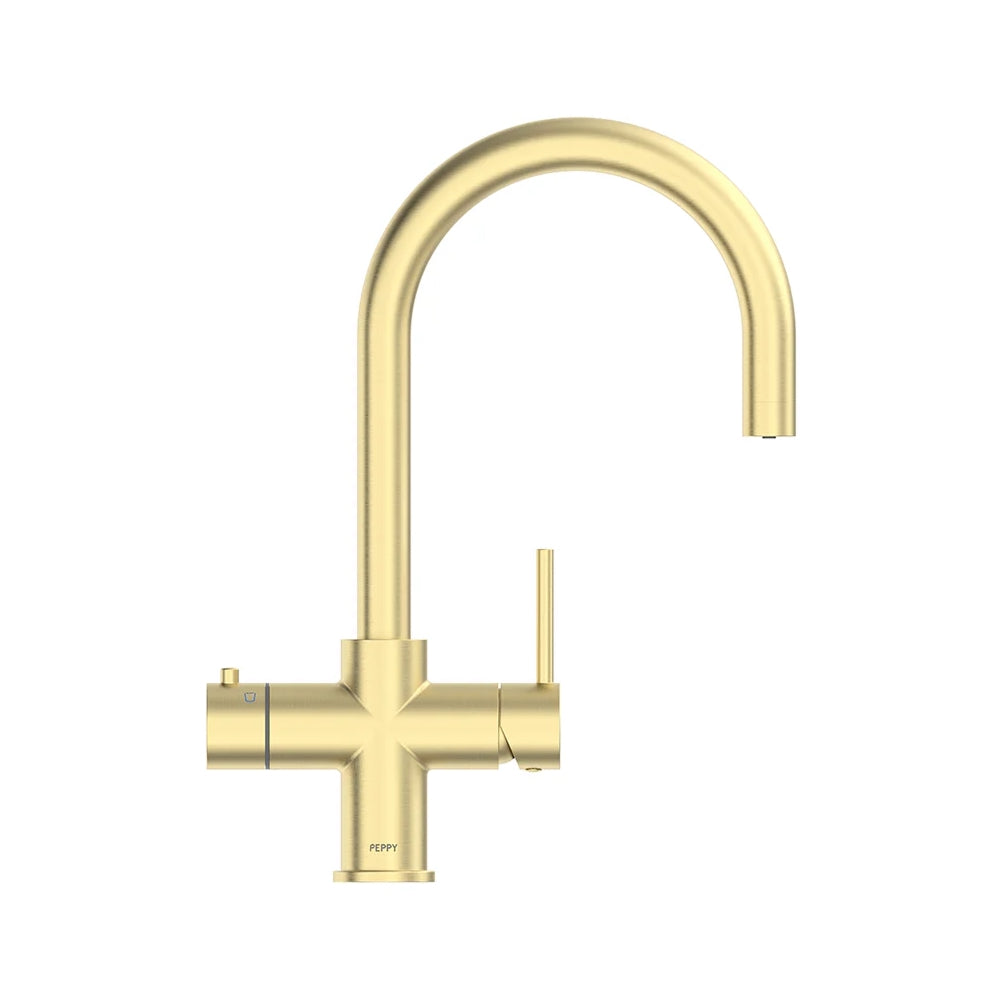 Peppy Taps 4 in 1 Filtered Boiling Chilled Sink Mixer - Design 10