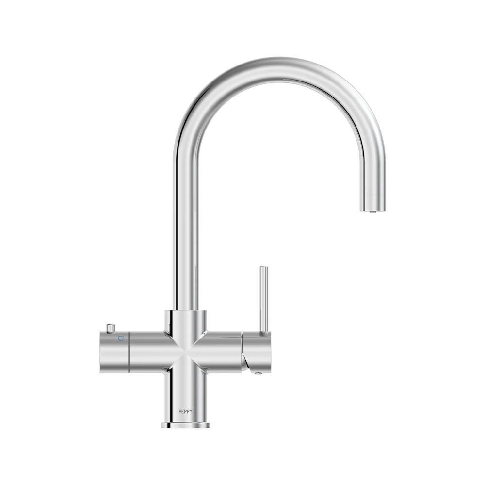 Peppy Taps 4 in 1 Filtered Boiling Chilled Sink Mixer - Design 10