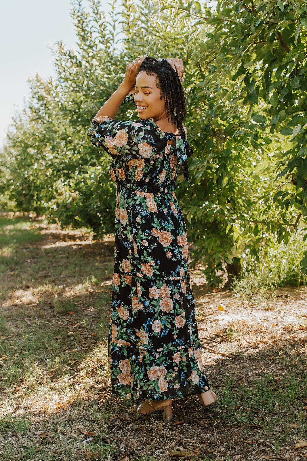 Fall dress extended sizing | PINK DESERT