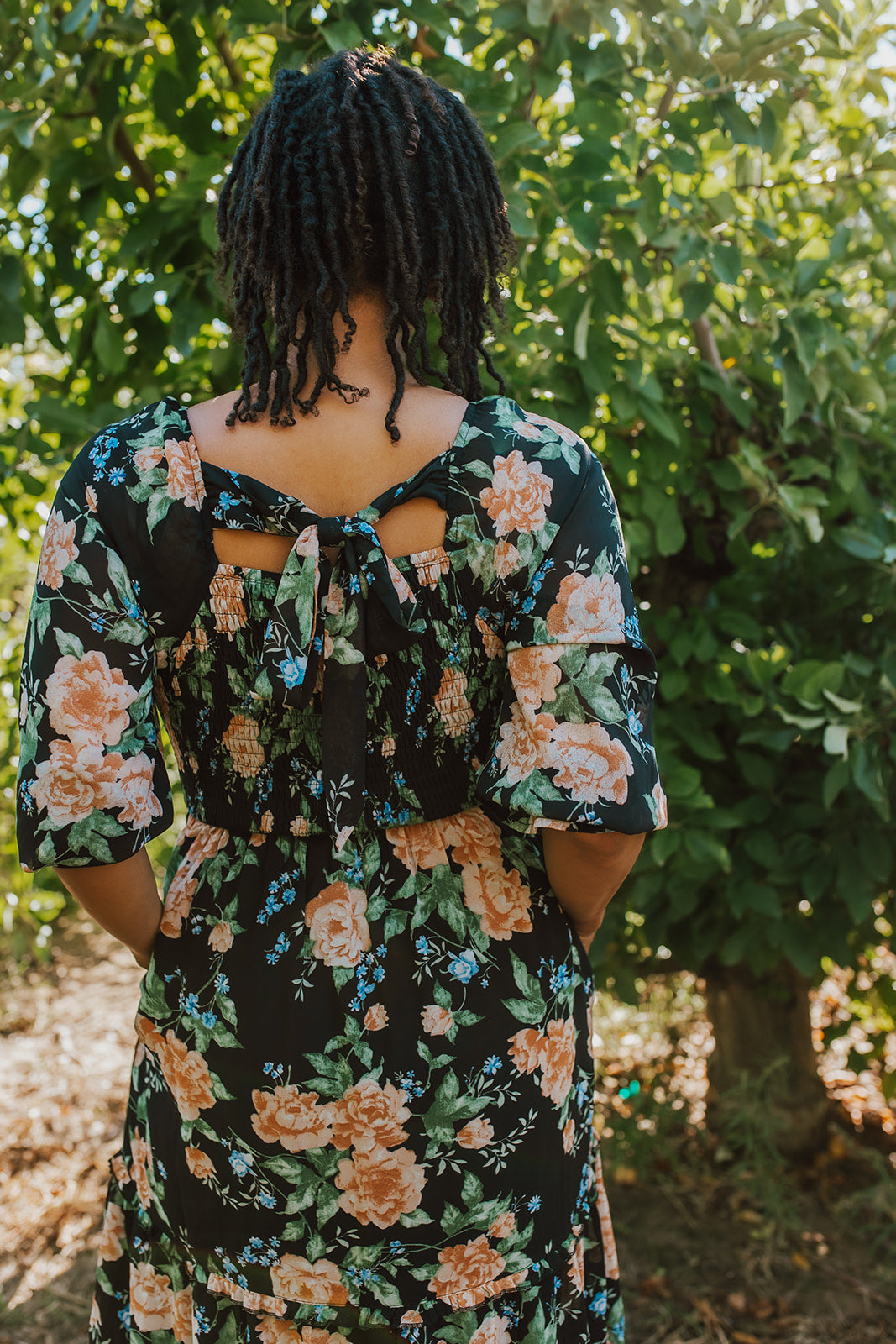 Fall dress extended sizing | PINK DESERT