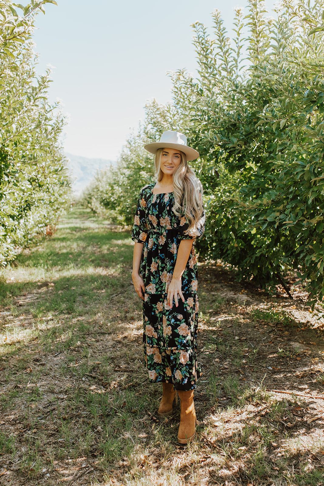 Fall dress extended sizing | PINK DESERT