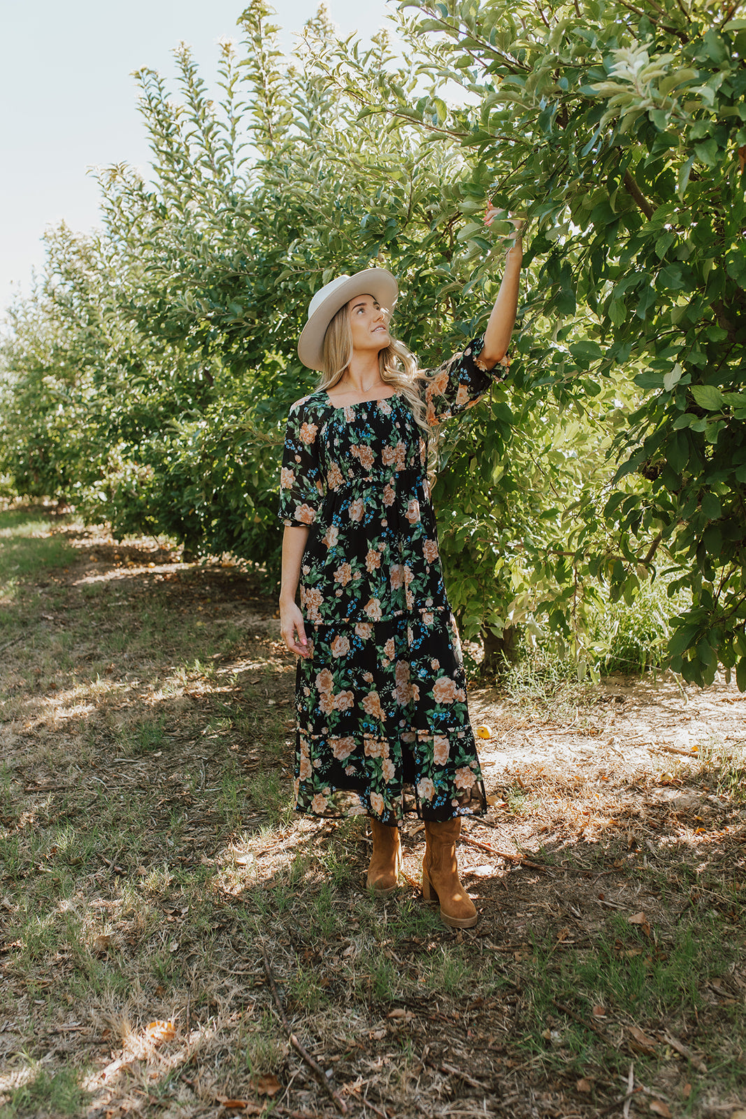 Fall dress extended sizing | PINK DESERT