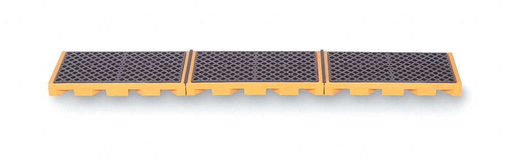 Ultratech Spill Containment Pallets, Uncovered, 66 gal Spill Capacity, 9,000 lb - 2334