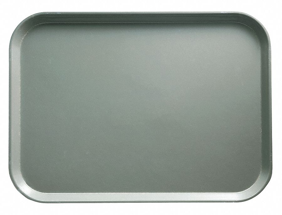 Cambro Tray, Rectangular, Gray, 15x20, PK12 - CA1520107