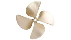 ACME 2315 boat propeller, 15 x 12 inches, with four blades and a central hub, designed for marine propulsion.