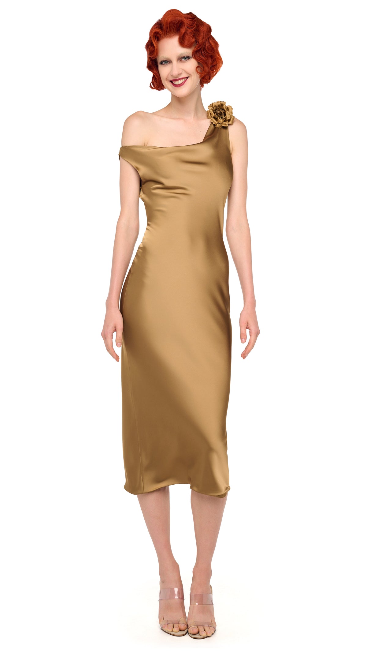 DROP SHOULDER MARIA DRESS