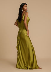 ODESSA DRESS PISTACHIO