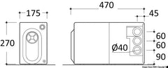 SANISPLIT 220V sistema trasferimento acque grigie