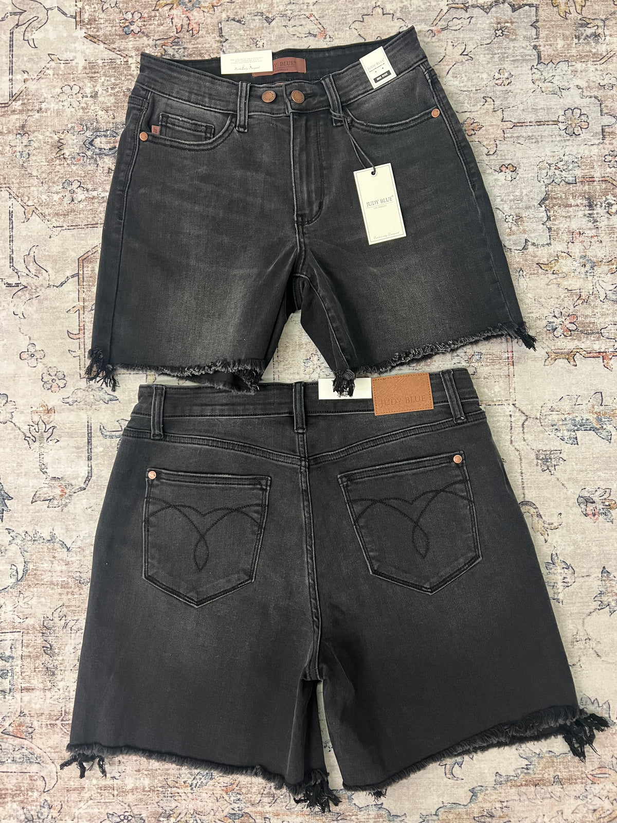 JB Black Dad Shorts