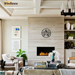 VinSees Metal Initial Welcome Sign Metal Monogrammed Sign Metal Letter Wall Art Decor (P), Personalized Family Name Sign for Home Porch Front Door Outdoor, Personalized Gifts for Family