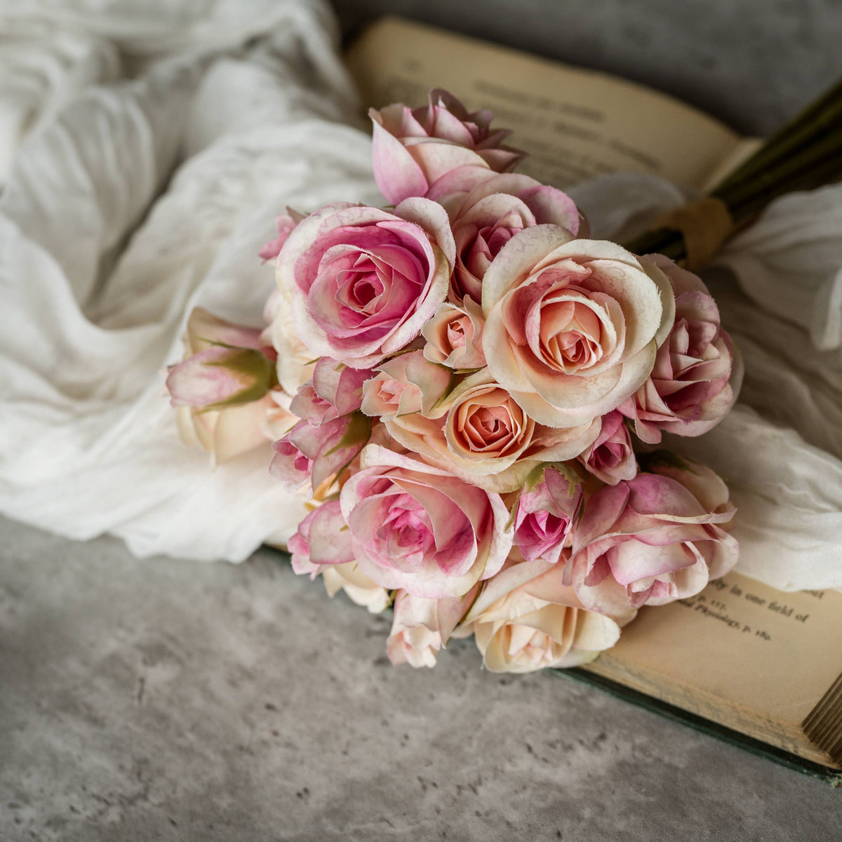 Ragon House - 12" PINK MINI ROSE BUNDLE