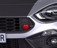 Front RED Tow Eye Cover - 124 Abarth 52061605