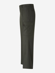 Outlet online Berwich Hombre Pantalones Cargo Lana color Verde Militar sku 521-003185 01 - Foto 2