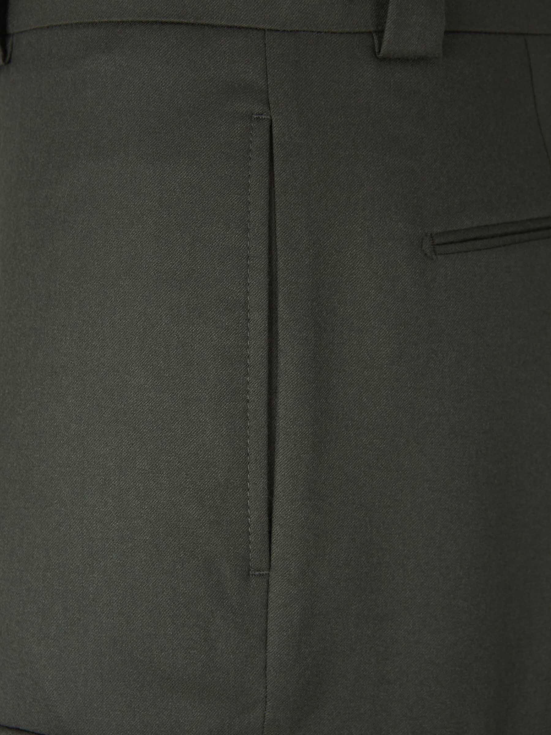 Outlet online Berwich Hombre Pantalones Cargo Lana color Verde Militar sku 521-003185 01 - Foto 4