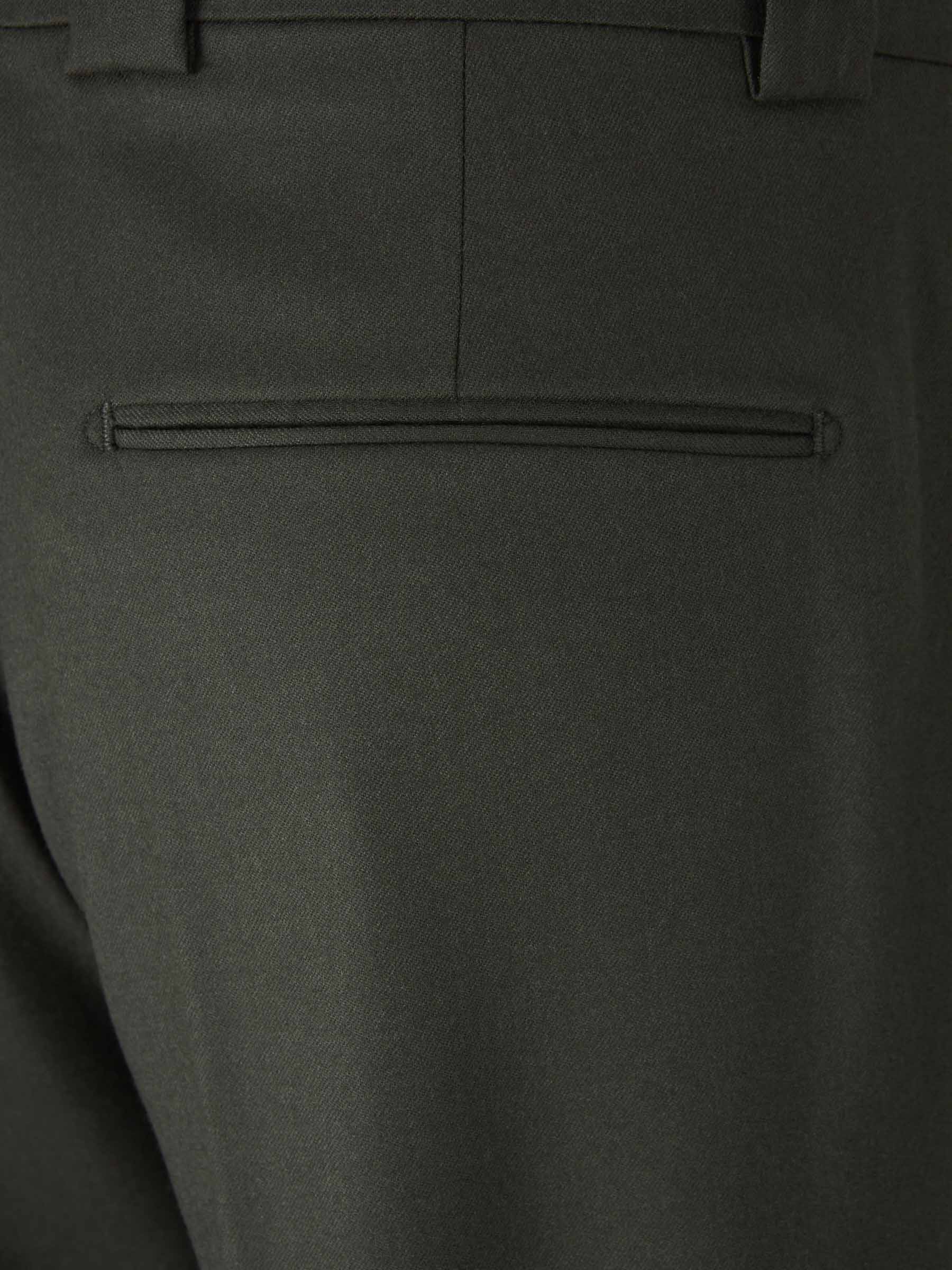 Outlet online Berwich Hombre Pantalones Cargo Lana color Verde Militar sku 521-003185 01 - Foto 6