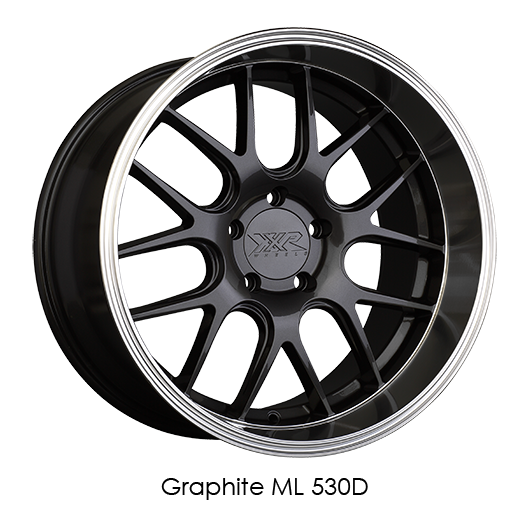 XXR 530D 19x9 5x114.3 +20 Graphite/ML Wheel/Rim 530D996697