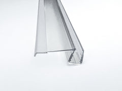 Schiebetürdichtung mit 25 mm Dächlein | 6, 8 mm Glas | Art.Nr. 5329