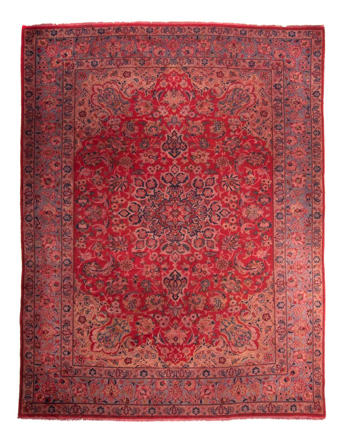 Mashhad Tæppe 344x260cm - Persisk tæppe