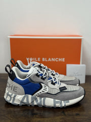 Voile Blanche Sneaker Club 01   Pelle Suede Nylon Grey  Casual Uomo 43