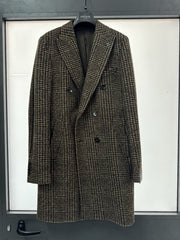 Breras Cappotto Doppiopetto  in lana E Vergine  Marrone  Uomo 52