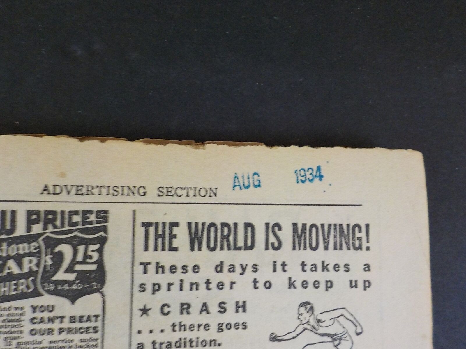 Railroad Stories Magazine 1934 August Easy Money Sunk without trace