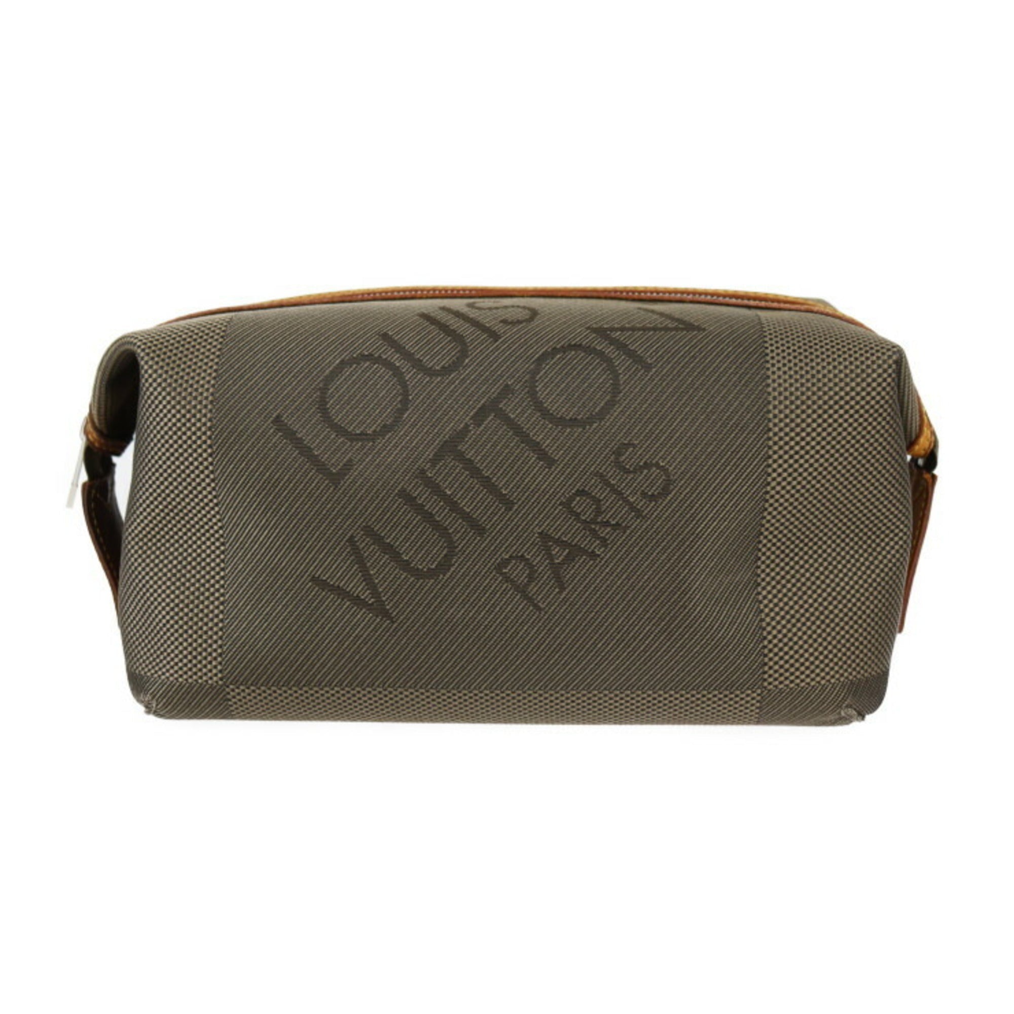 Louis Vuitton  Earth  Damier Geant Leather Clutch Bag Handbag