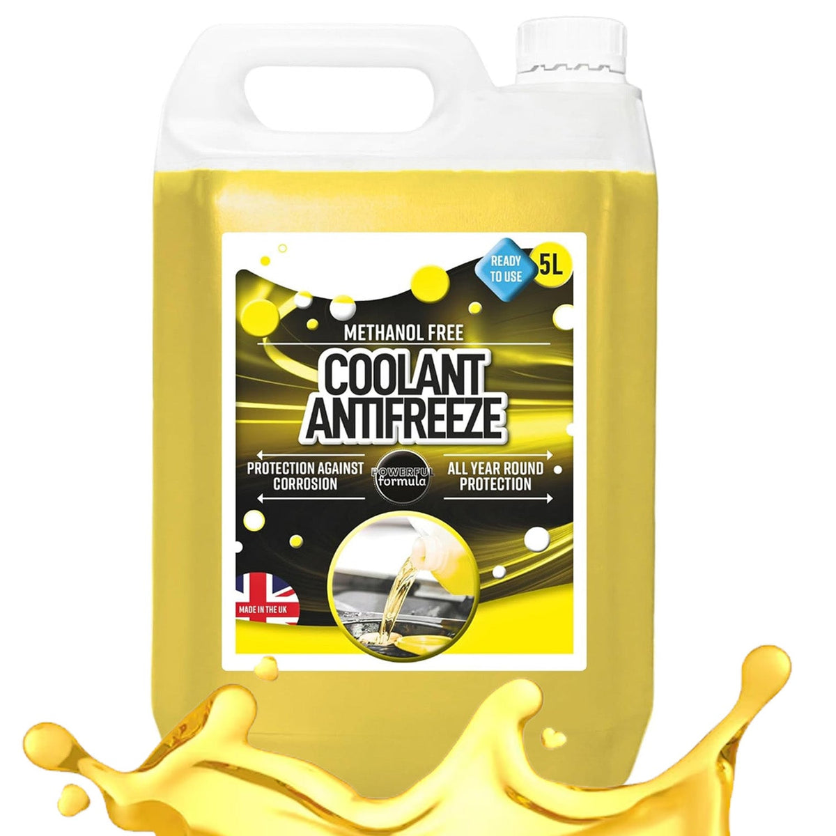 5L Coolant Antifreeze Engine Protection Powerful Formula Ready To Use